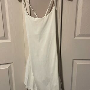 Elegant White Women's Slip Dress